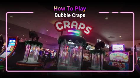 bubble craps rules|How To Win at Bubble Craps Every Time .